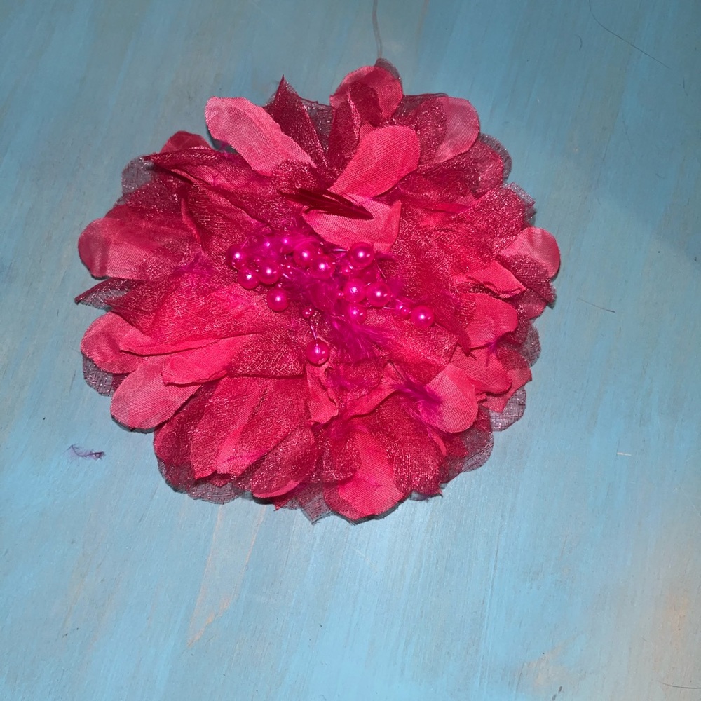 Pink Flower Headpiece